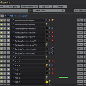 Space Platform Organizer - Enhanced - Factorio Mods