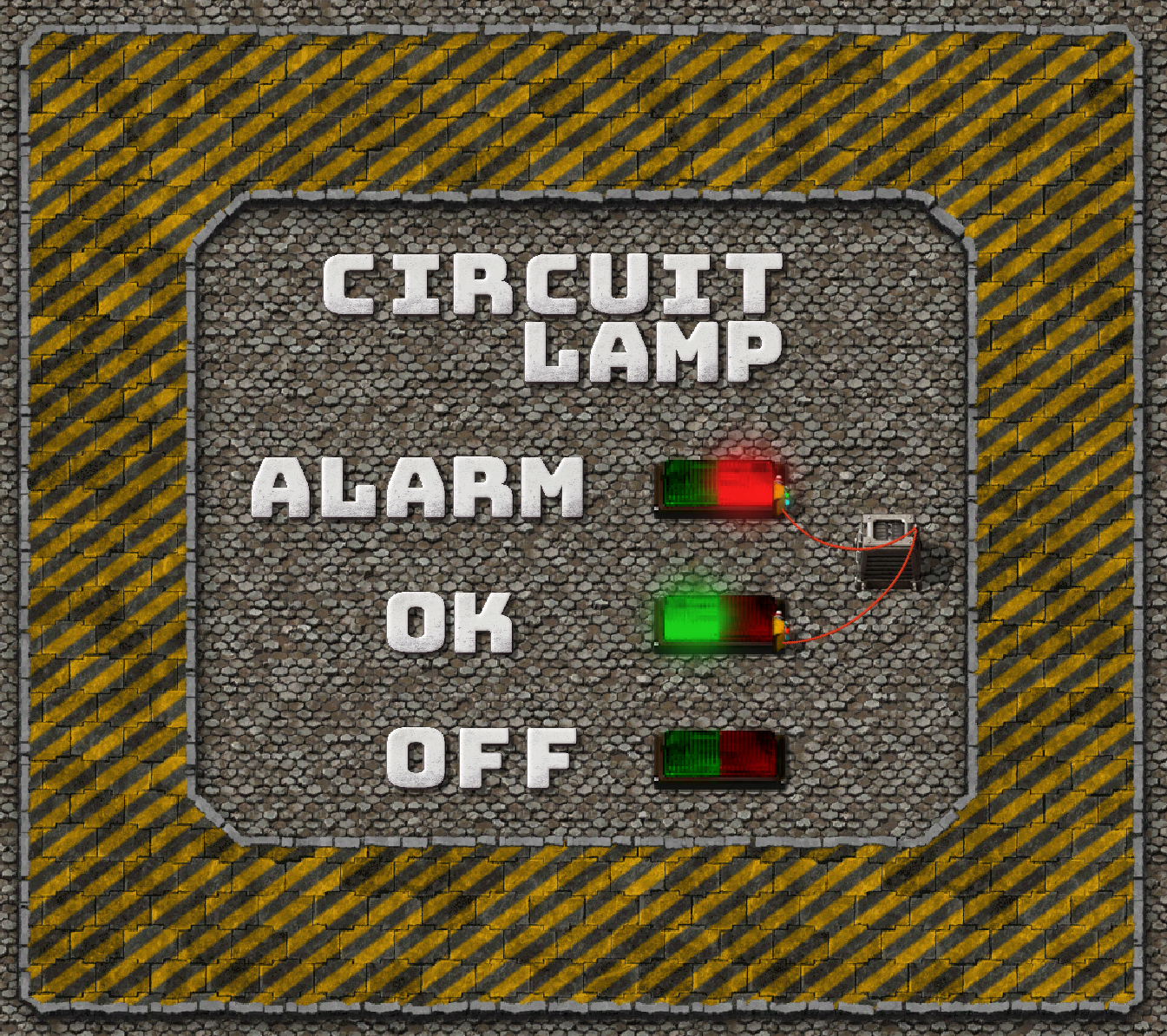 Circuit lamp