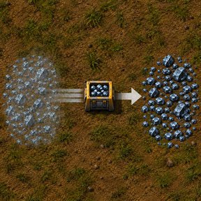 Ore Mover/Manager - Factorio Mods