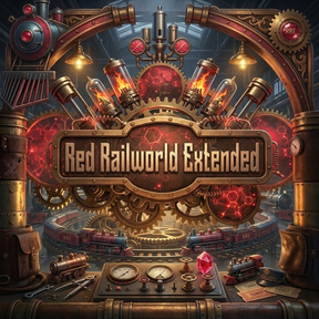 Red Extended Railworld - Factorio Mods